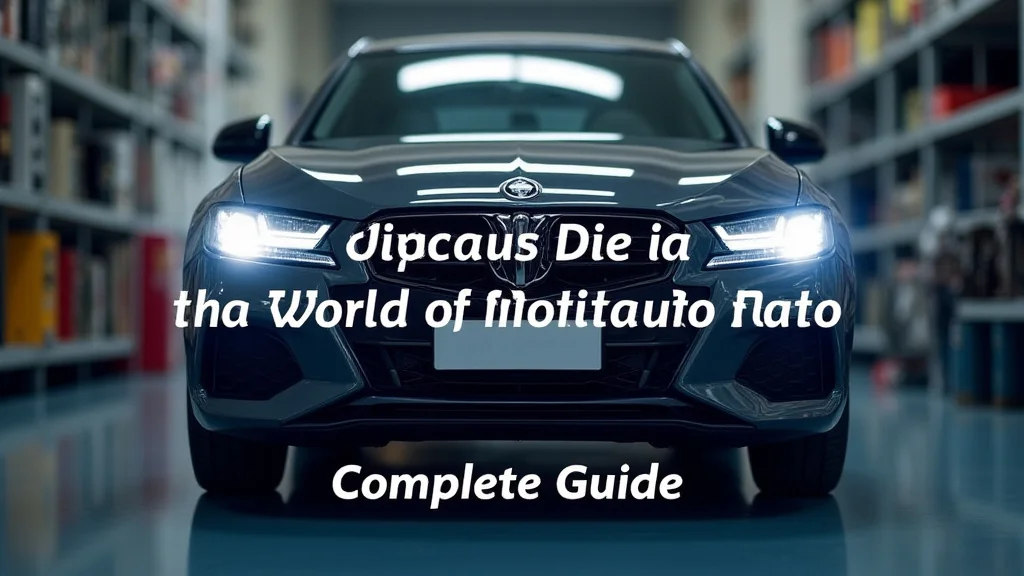 Decoding the World of Motive Auto Parts: A Complete Guide